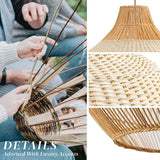 Beatrice Rattan Pendant Light