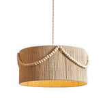 Bohemian Vintage Hemp Rope Chandelier Dining Room Ceiling Light