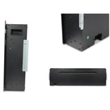 1270mm 50" EF50R Wall Mounted Electric Fire Built-In Electric Fire with 13 Flame Colors 750/1500W