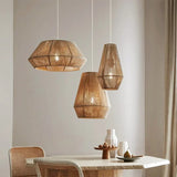 Hemp Rope Pendant Light B&B Balcony Creative Lampshade