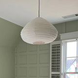 METRO Linen Pendant Light Ø 60 cm Scandinavian Japandi Natural Ceiling Light