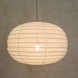 LABU Linen Pendant Light Ø 60 cm Scandinavian Japandi Natural Ceiling Light