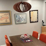 Handmade Modern Wooden Pendant Light Scandinavian Style for Kitchen Island