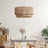 Luminous Rattan Pendant Light