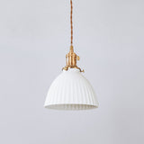 Margot Ceramic Pleated Pendant Light