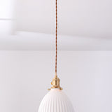 Margot Ceramic Pleated Pendant Light