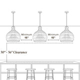 Santana Rattan Pendant Light