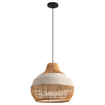 Minimalist Rattan Pendant Light Ø43cm