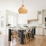 Minimalist Rattan Pendant Light Ø43cm