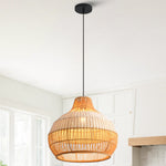 Minimalist Rattan Pendant Light Ø43cm