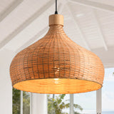 Tropical Bamboo Pendant Light Ø45cm
