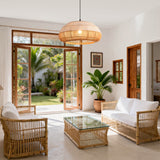 Modern Rattan Pendant Light Ø48cm