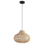 Coastal Rattan Pendant Light Ø48cm