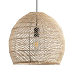 Earthy Minimalist Weave Rattan Pendant Light Ø40cm