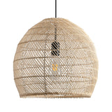 Earthy Minimalist Weave Rattan Pendant Light Ø40cm