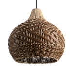 Bohemian Rattan Teardrop Pendant Light Ø48cm
