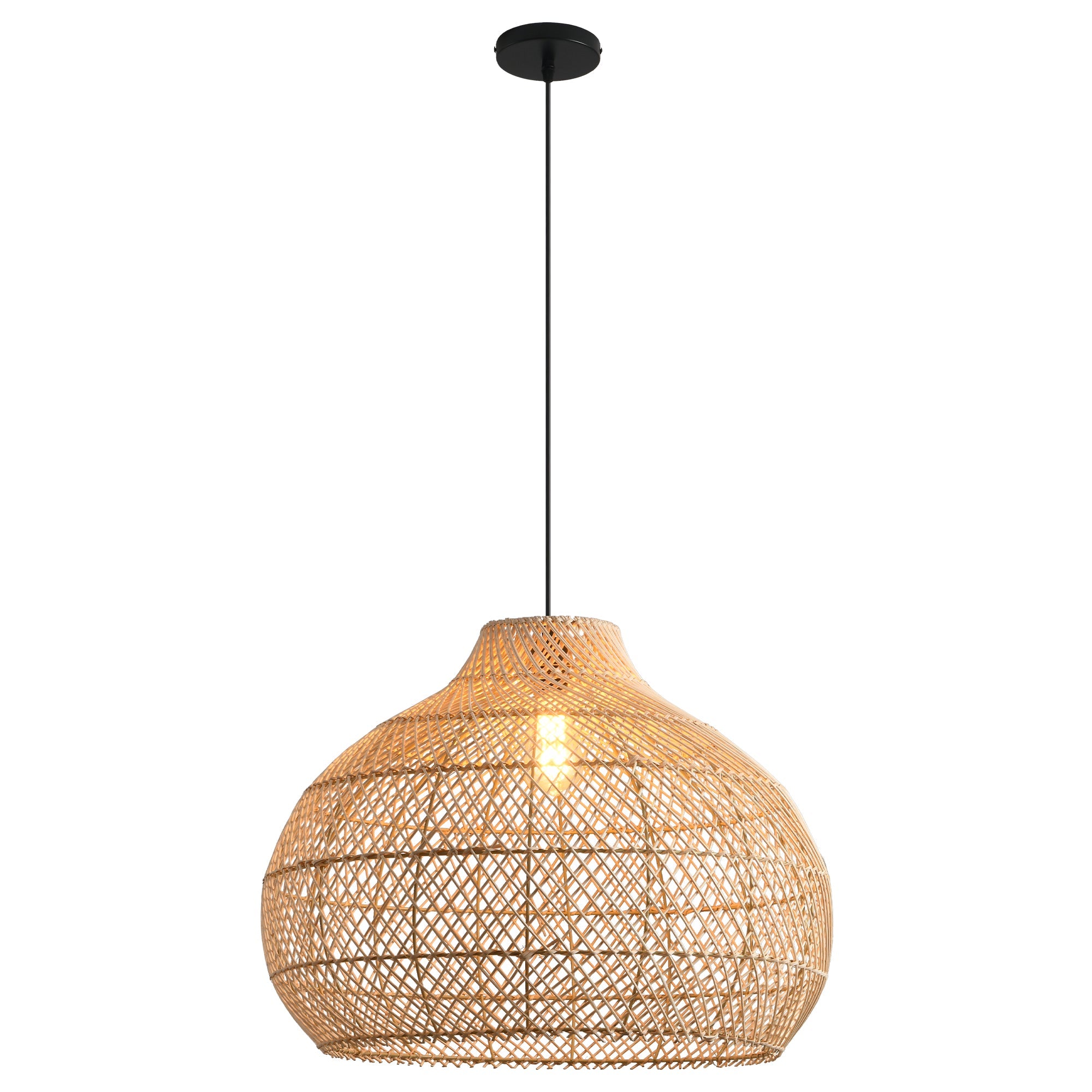 Bohemian Rattan Pendant Light Ø60cm