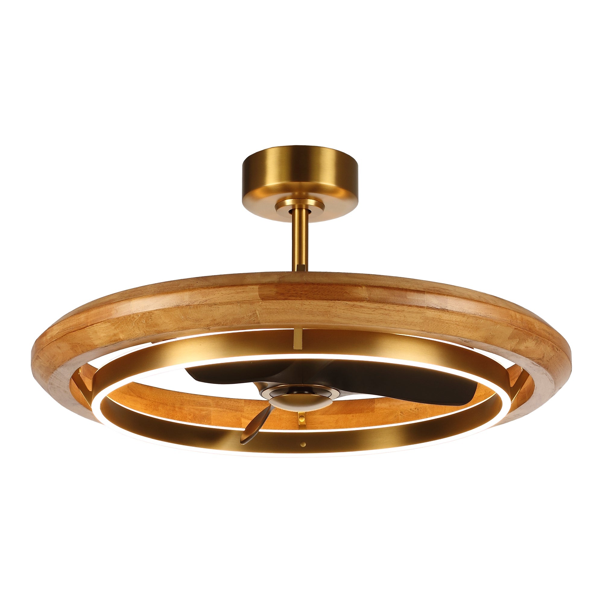 RAVELLO Ceiling Fan Ø84 cm with LED Light and Hidden Blades