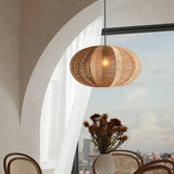 Wabi-sabi Braided Rope Pendant Light Japanese Woven Hanging Chandelier