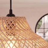 Coastal Rattan Pendant Light 48 cm Diameter