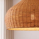Tropical Bamboo Pendant Light 45 cm Diameter